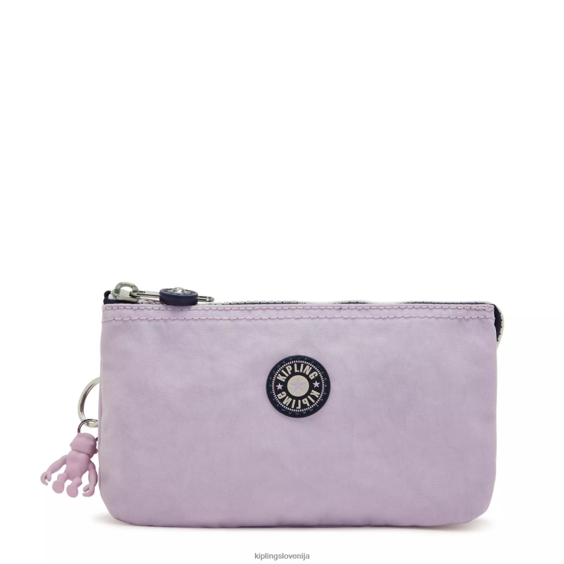 Kipling V4X2B540 nežno lila blok velika torbica za ustvarjalnost ženske vrečke - slika 1