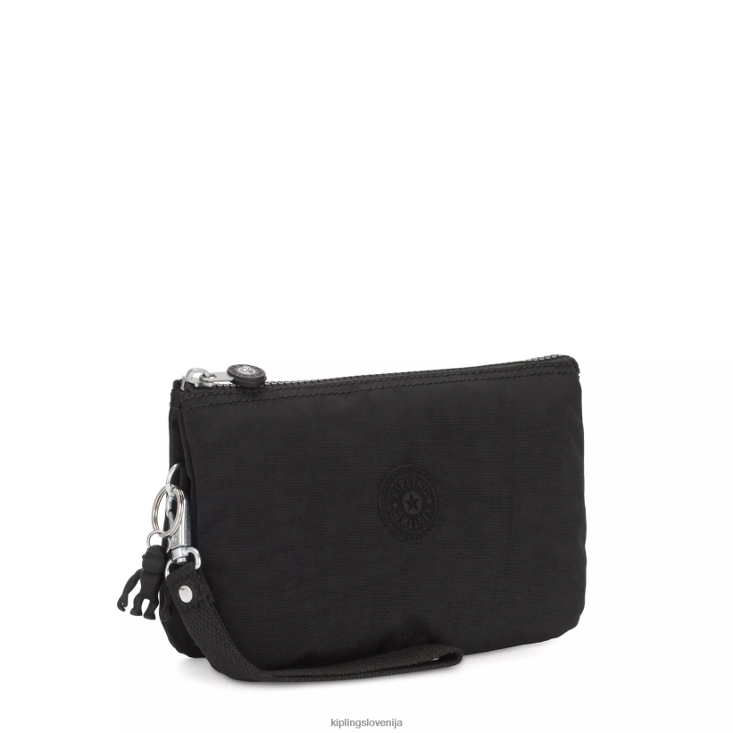 Kipling V4X2B541 črni noir ustvarjalnost ekstra velika zapestje ženske denarnice in zapestnice - slika 2