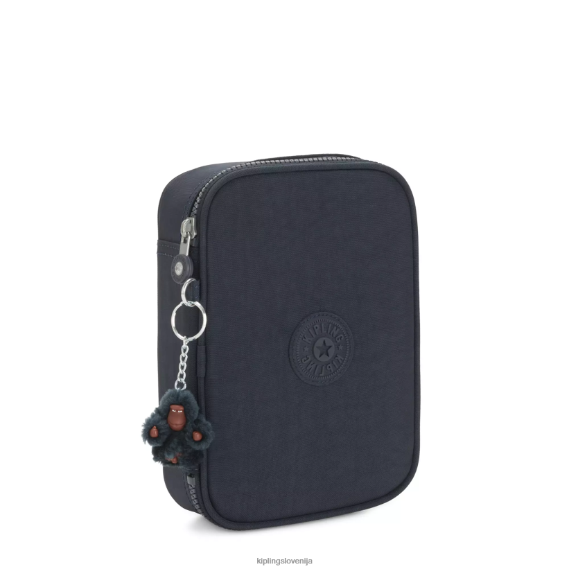 Kipling V4X2B570 pravi modri ton etui za 100 pisal ženske peresa in svinčniki - slika 2