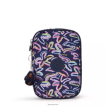 Kipling V4X2B589 palm fiesta tisk Etui s potiskom za 100 pisal ženske peresa in svinčniki