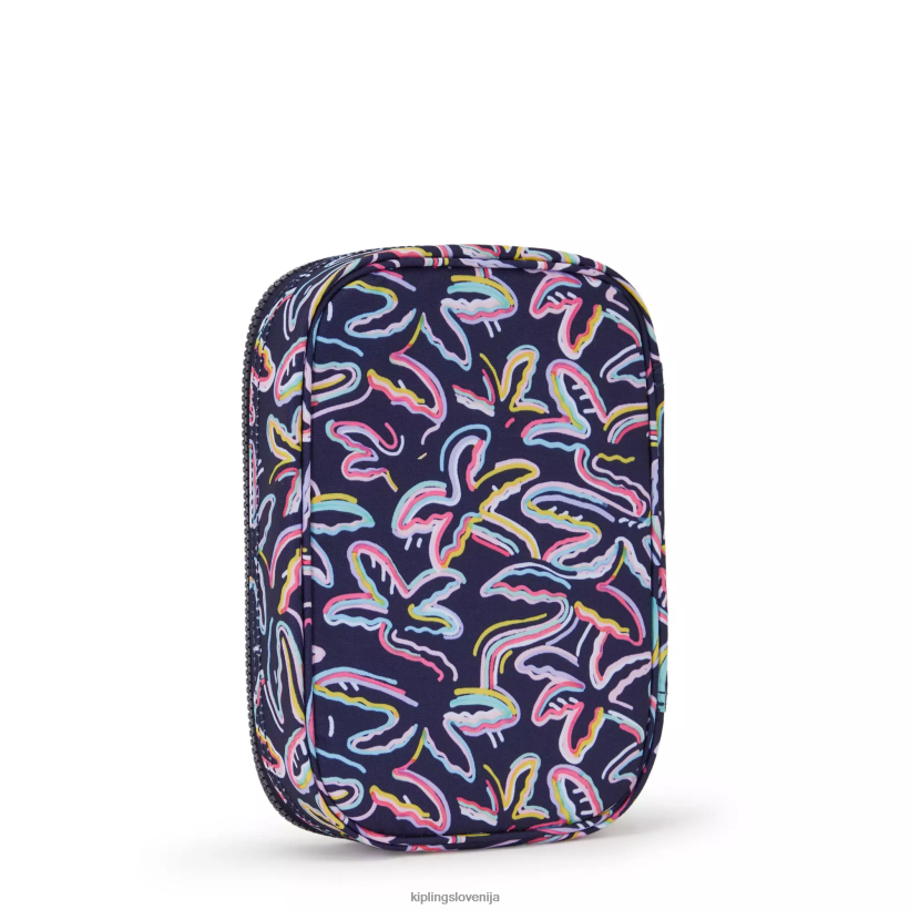 Kipling V4X2B589 palm fiesta tisk Etui s potiskom za 100 pisal ženske peresa in svinčniki - slika 4