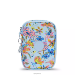 Kipling V4X2B592 divje rože Etui s potiskom za 100 pisal ženske peresa in svinčniki