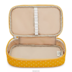 Kipling V4X2B594 rumena mehka pika Etui s potiskom za 50 pisal ženske peresa in svinčniki - slika 3