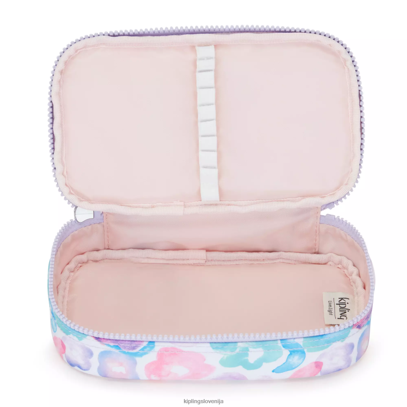 Kipling V4X2B595 vodne rože Etui s potiskom za 50 pisal ženske peresa in svinčniki - slika 3