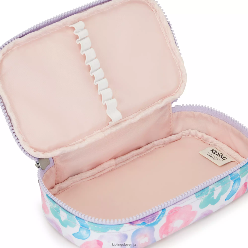 Kipling V4X2B595 vodne rože Etui s potiskom za 50 pisal ženske peresa in svinčniki - slika 5