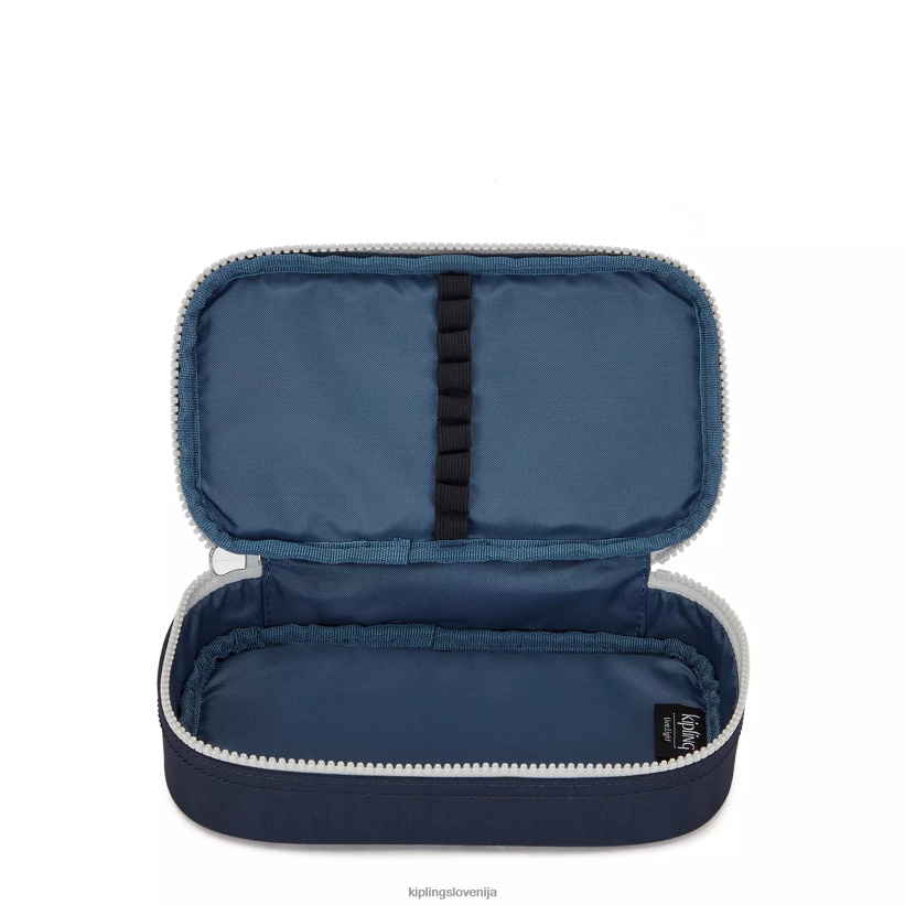 Kipling V4X2B598 prava modro siva etui za 50 pisal ženske peresa in svinčniki - slika 3