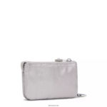 Kipling V4X2B609 gladka srebrna kovina creativity mini torbica kovinski obesek za ključe ženske obeski za ključe - slika 4