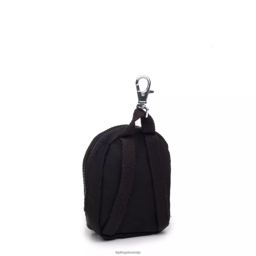 Kipling V4X2B616 prava črna Seoul mini obesek za ključe ženske obeski za ključe - slika 4