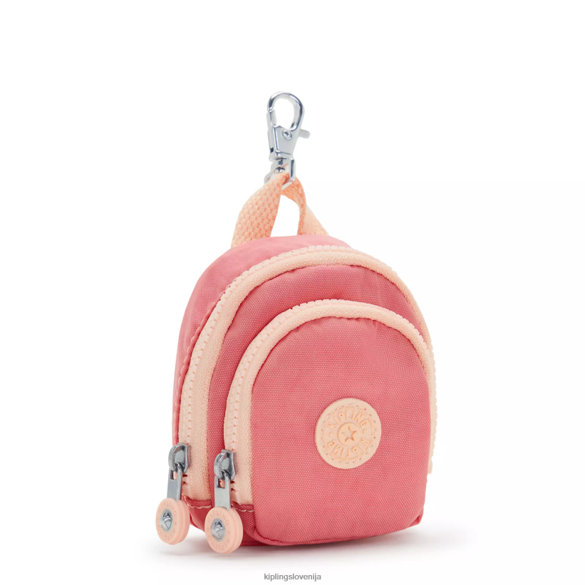 Kipling V4X2B618 veselo roza Seoul mini obesek za ključe ženske obeski za ključe - slika 2