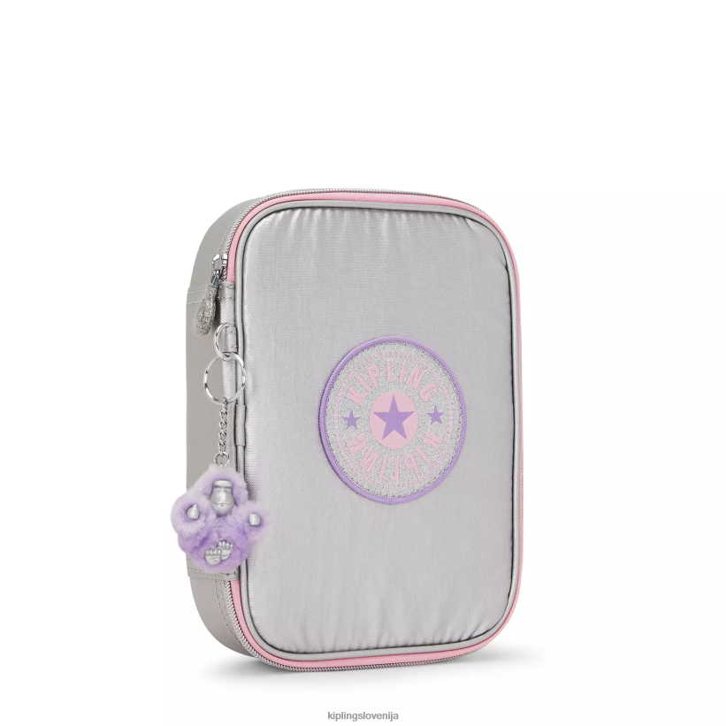 Kipling V4X2B622 candy metal zabava Kovinski kovček za 100 peres ženske peresa in svinčniki - slika 2