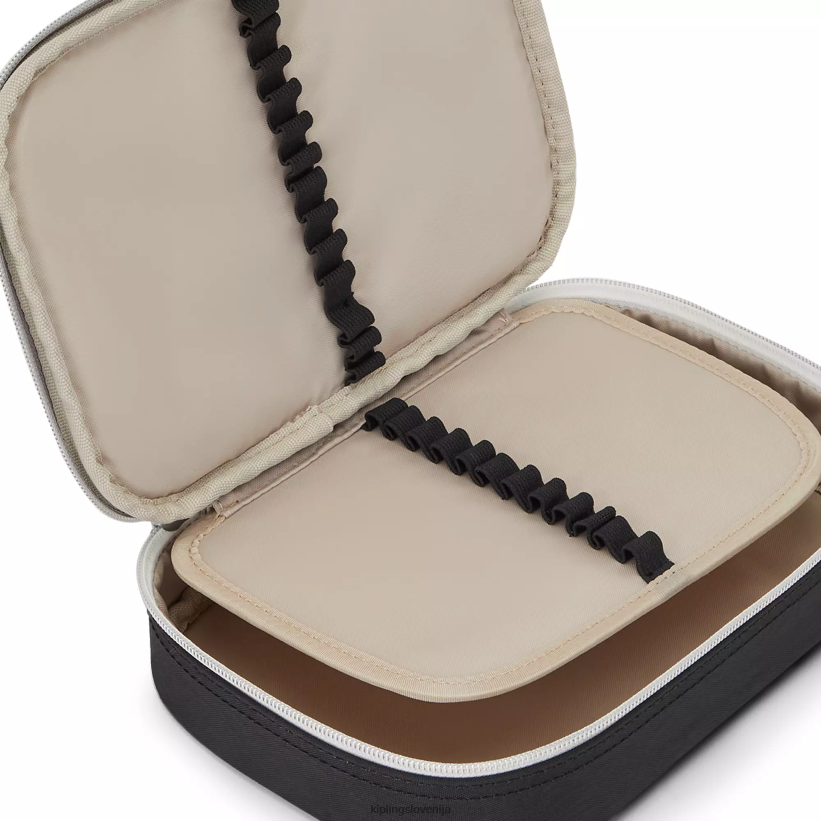 Kipling V4X2B625 prava črna zabava etui za 100 pisal ženske peresa in svinčniki - slika 5