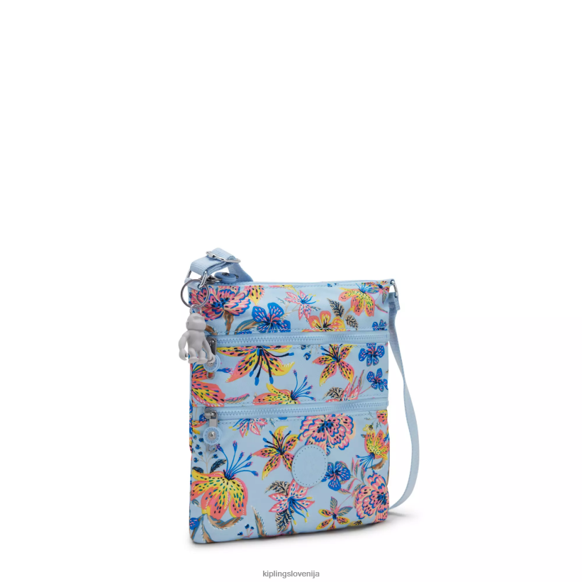 Kipling V4X2B6 divje rože mini torbica za čez telo s potiskom keiko ženske mini vrečke - slika 2
