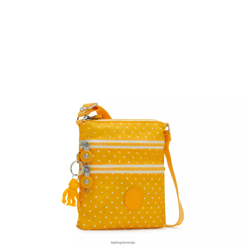 Kipling V4X2B72 rumena mehka pika alvar ekstra majhna mini torbica s potiskom ženske mini vrečke - slika 2
