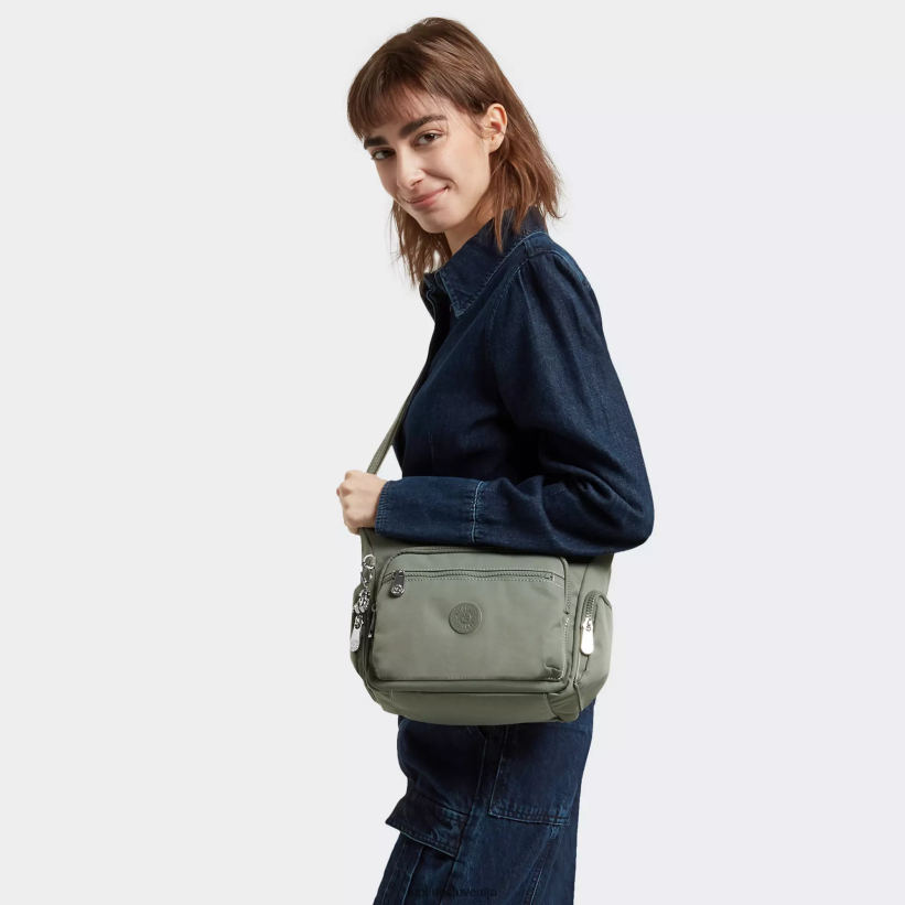Kipling V4X2B75 temne morske alge gabbie majhna torbica za čez ramo ženske torbice za čez ramo - slika 4