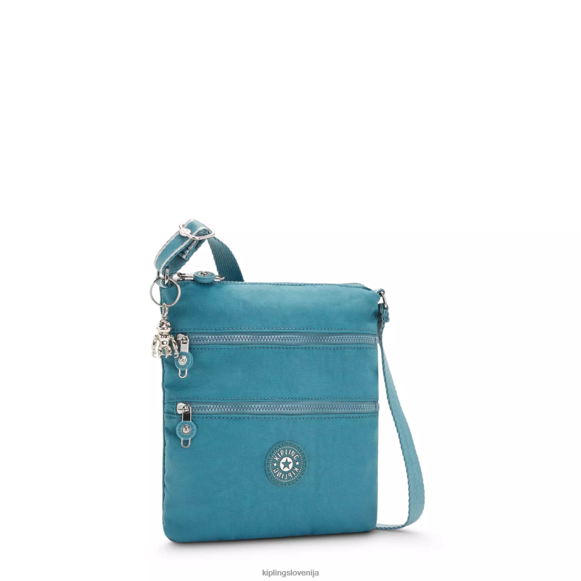 Kipling V4X2B86 morsko modra barva keiko mini torbica za čez ramo ženske mini vrečke - slika 2