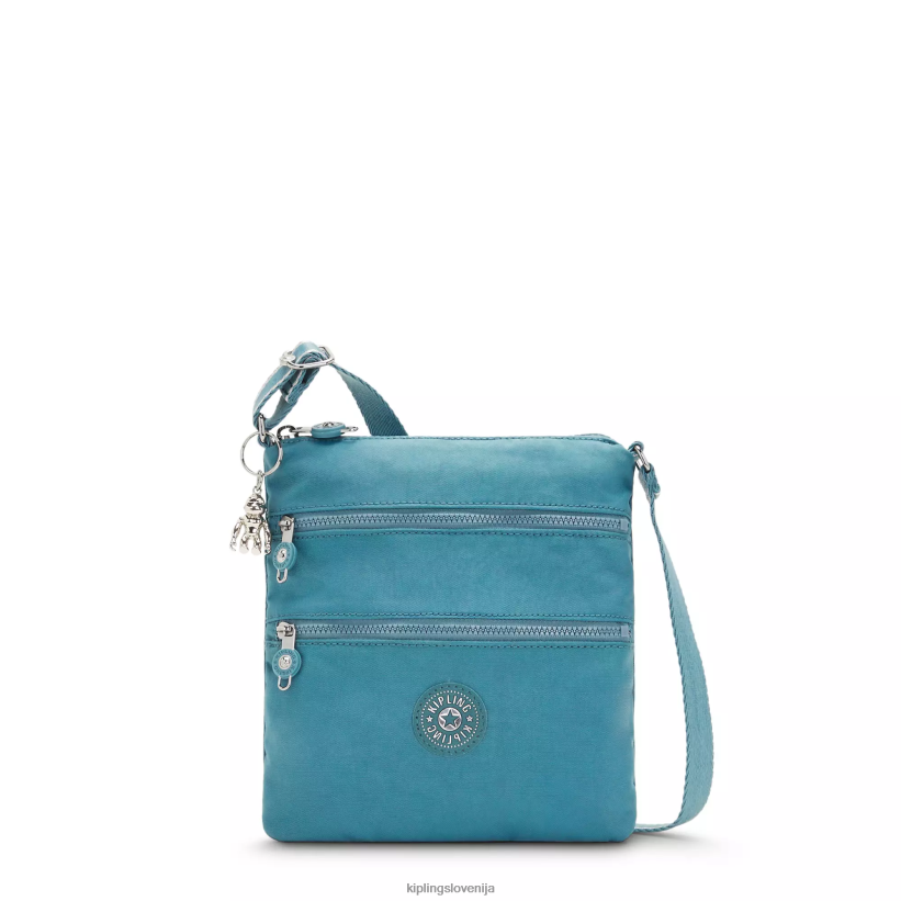 Kipling V4X2B86 morsko modra barva keiko mini torbica za čez ramo ženske mini vrečke - slika 1