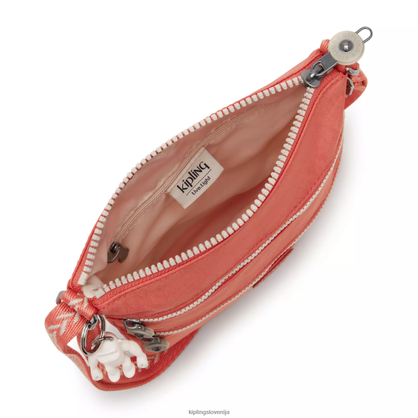 Kipling V4X2B87 vintage roza keiko mini torbica za čez ramo ženske mini vrečke - slika 3
