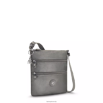 Kipling V4X2B95 luna siva kovinska keiko kovinska mini torbica za čez ramo ženske mini vrečke - slika 2