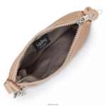 Kipling V4X2B97 kovinski zlati obesek keiko kovinska mini torbica za čez ramo ženske mini vrečke - slika 3