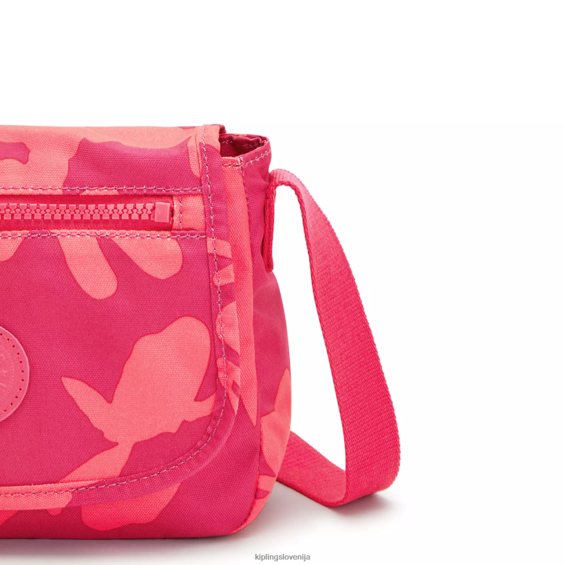Kipling V4X2B9 koralni cvet mini torbica čez telo s potiskom sabian ženske mini vrečke - slika 5